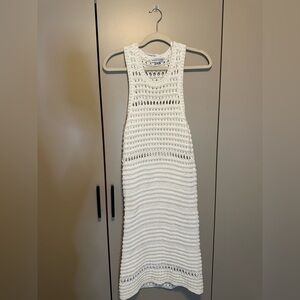 Rebecca Minkoff Lily Crochet Women's White Dress Size Medium